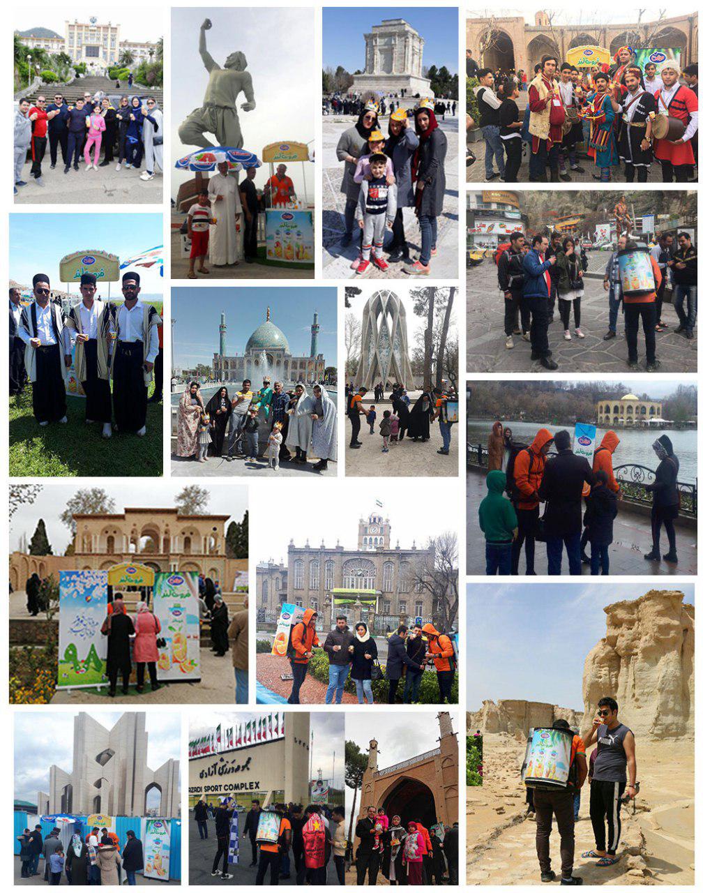 Nowruz gift to the passengers